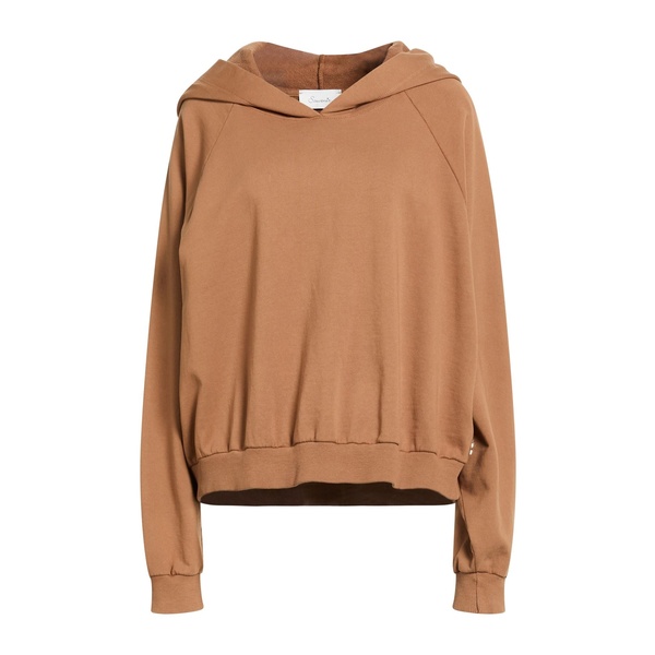 【貨物輸送無料】 スーベニアー レディース パーカー・スウェットシャツ アウター Sweatshirts Beige