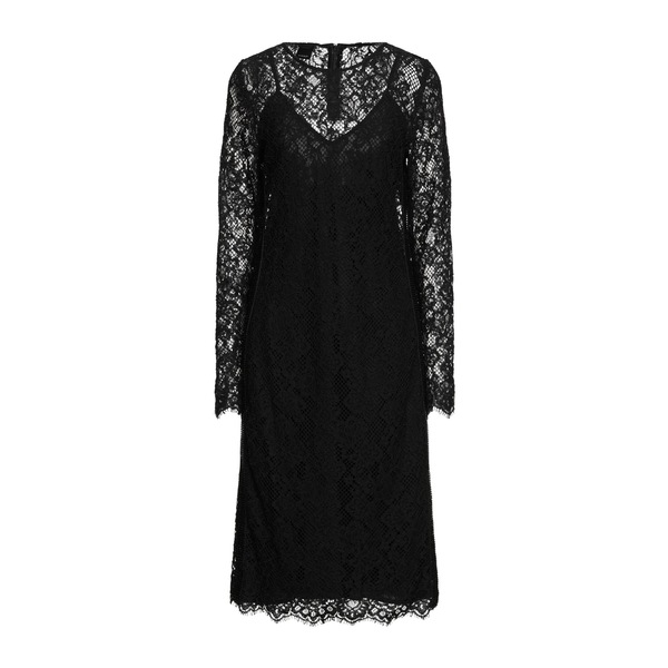 【貨物輸送無料】 ピンコ レディース 衣装 トップス Midi dresses Black スーツ・セットアップ-レディースファッション