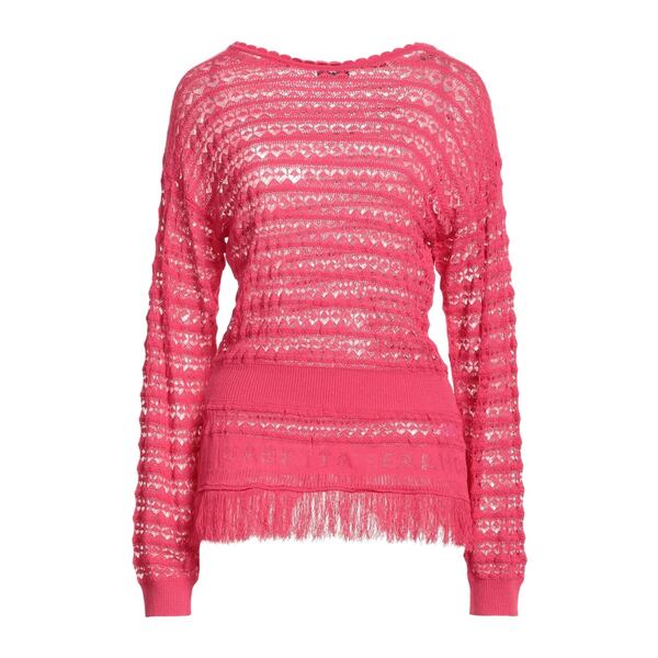 【貨物輸送無料】 エリザベスフランキ レディース 編み物\u0026スウェーター アウター Sweaters Pink