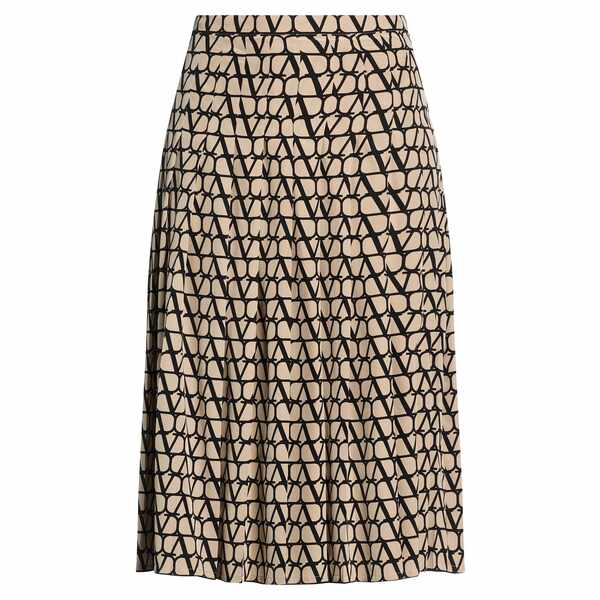 【貨物輸送無料】 ヴァレンティノ ガラヴァーニ レディース スコート ボトムス Midi skirts Beige