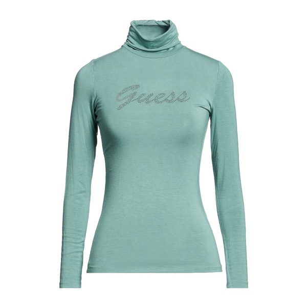 【送料無料】 ゲス レディース Tシャツ トップス T-shirts Green｜asty