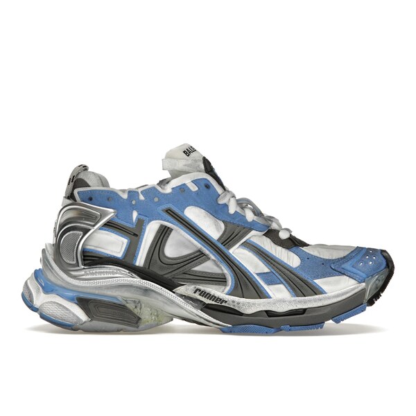 Balenciaga バレンシアガ メンズ スニーカー  【Balenciaga Runner Blue White Grey】  サイズ US_8(26.0cm) Blue/White/Grey