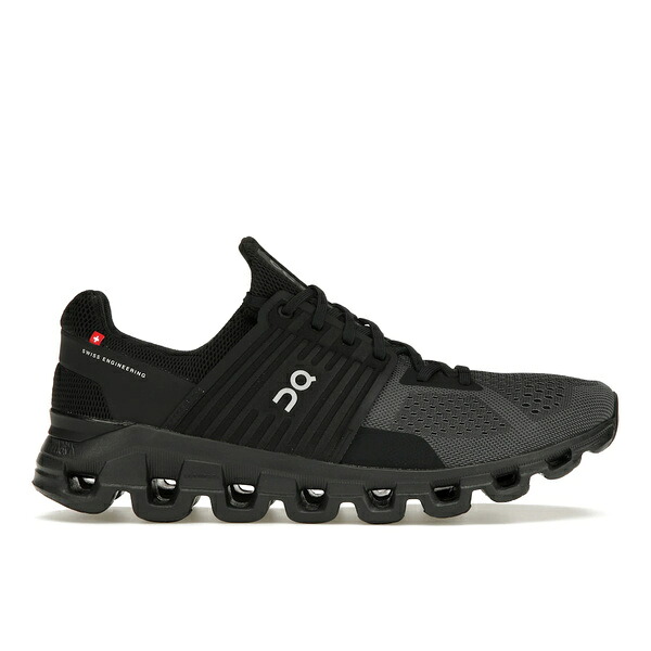 On オン メンズ スニーカー  【On Running Cloudswift All Black】  大きさ US_7.5(25.5糎) Black/Black