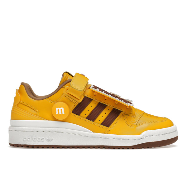 adidas アディダス メンズ スニーカー  【adidas Forum Low M\u0026M\u0027s Yellow】  大きさ US_5(23.0糎) Yellow/Brown/Foorwear White