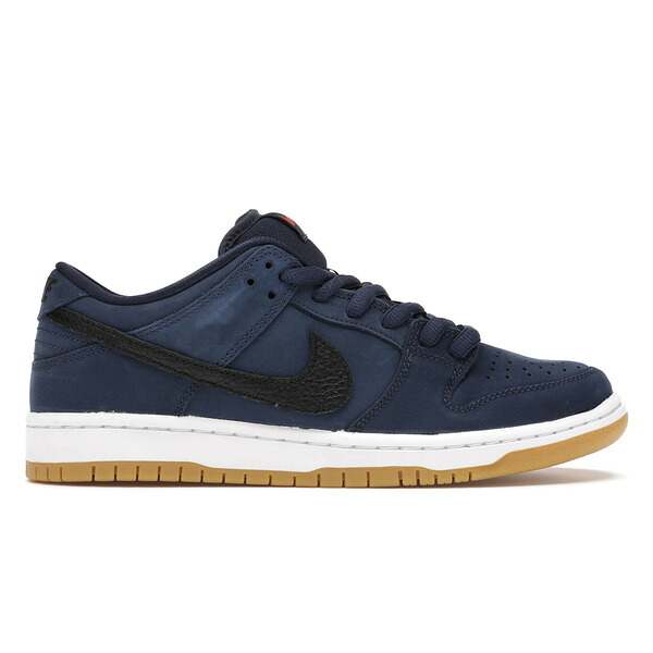 Nike ナイキ メンズ スニーカー  【Nike SB Dunk Low Navy Black Gum】  サイズ US_7.5(25.5cm) Midnight Navy/Black-White-Gum Medium Brown