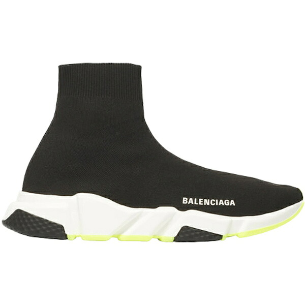 Balenciaga バレンシアガ メンズ スニーカー  【Balenciaga Speed Trainer Black Yellow 2019】  サイズ US_10(28.0cm) Black