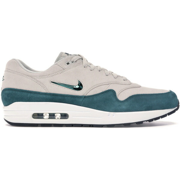 Nike ナイキ メンズ スニーカー  【Nike Air Max 1 Jewel Atomic Teal】  サイズ US_10(28.0cm) Light Bone/Dark Atomic Teal-White-Black