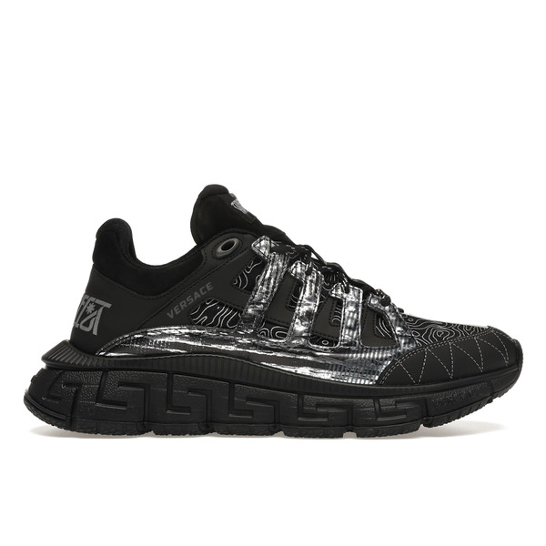 Versace ヴェルサーチ メンズ スニーカー  【Versace Trigreca Black】  サイズ US_11(29.0cm) Black/White