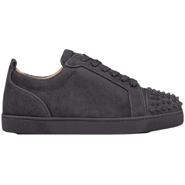 Christian Louboutin クリスチャン ルブタン メンズ スニーカー  【Christian Louboutin Louis Junior Spikes Orlato Flat Grey】  サイズ US_8.5(26.5cm) Grey