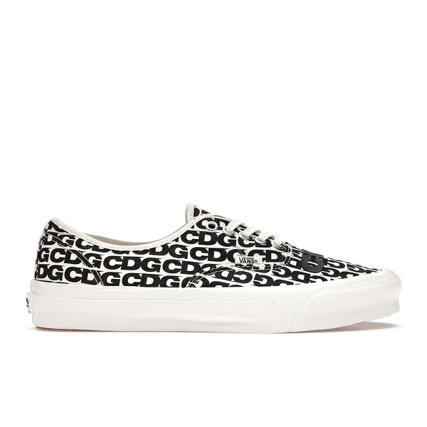 Vans バンズ メンズ スニーカー  【Vans Authentic Comme des Garcons Black Heel Tab (Curved Rubber)】  大きさ US_7(25.0糎) Black De Blanc/Black