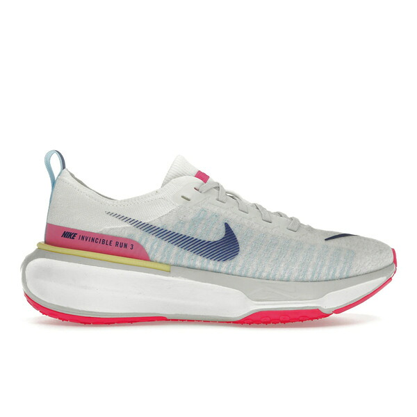 Nike ナイキ メンズ スニーカー  【Nike ZoomX Invincible Run 3 White Deep Royal Fierce Pink】  大いさ US_6(24.0珊) White/Photon Dust/Fierce Pink/Deep Royal Blue スニーカー-メンズ靴