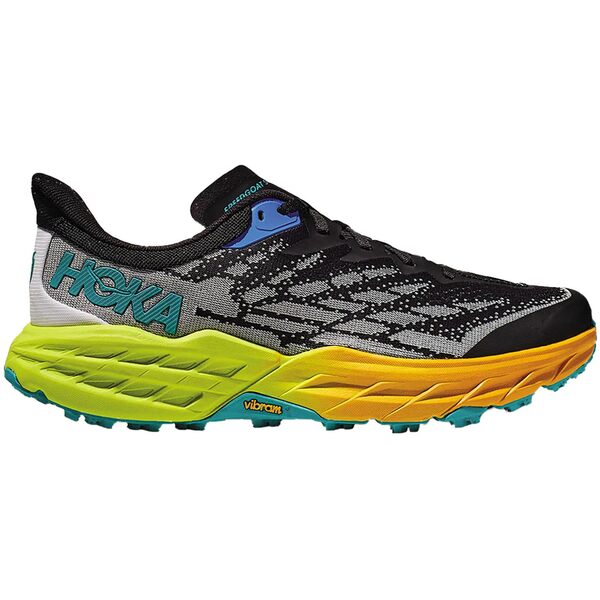 Hoka One One ホカオネオネ メンズ スニーカー 【Hoka One One Speedgoat 5 Black Evening Primrose】 サイズ US_11(29.0cm) Black/Evening Primrose｜asty