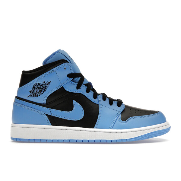Jordan ジョーダン メンズ スニーカー  【Jordan 1 Mid University Blue Black】  サイズ US_M_15 University Blue/White/Black