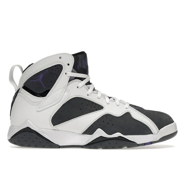 Jordan ジョーダン メンズ スニーカー  【Jordan 7 Retro Flint (2021)】  大きさ US_M_14 White/Flint Grey-Black-Varsity Purple