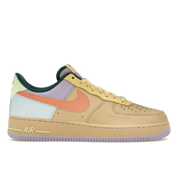Nike ナイキ メンズ スニーカー  【Nike Air Force 1 Low \u002707 Sesame Hydrangeas Soft Yellow Apricot Agate】  大きさ US_M_13 Sesame/Hydrangeas/Soft Yellow/Apricot Agate