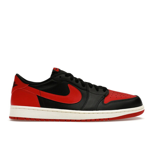Jordan ジョーダン メンズ スニーカー 【Jordan 1 Retro Low Bred (2015)】 サイズ US_11.5(29.5cm) Black/Varsity Red-Sail｜asty