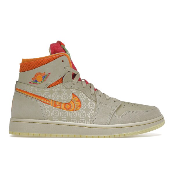 Jordan ジョーダン メンズ スニーカー  【Jordan 1 High Zoom Air CMFT Somos Familia】  大きさ US_M_4 Rattan/Kumquat-Lemon Wash-Starfish