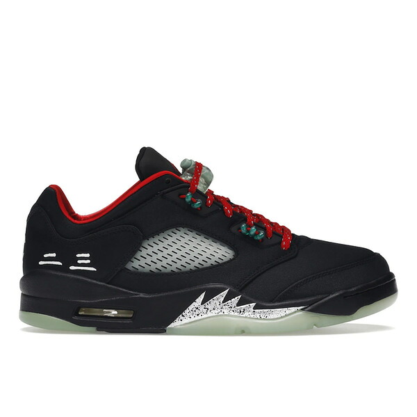 Jordan ジョーダン メンズ スニーカー  【Jordan 5 Retro Low CLOT Jade】  大きさ US_7.5(25.5糎) Black/Classic Jade-Fire Red-Metallic Silver
