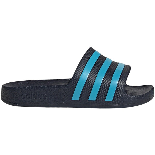 adidas アディダス メンズ スニーカー  【adidas Adilette Aqua Slides Legend Ink Bright Cyan】  大きさ US_9(27.0糎) Legend Ink/Bright Cyan/Legend Ink