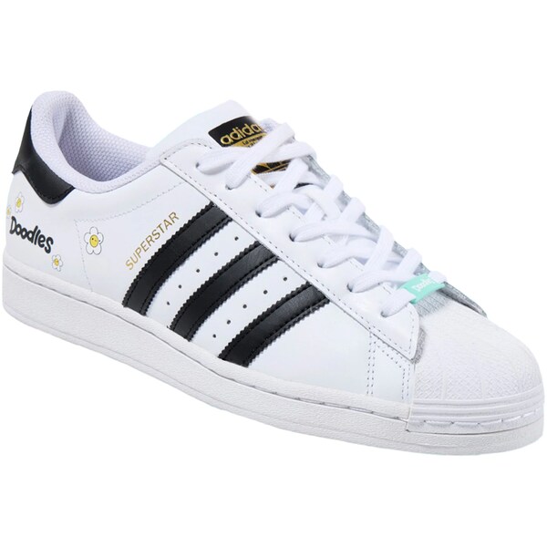 adidas アディダス メンズ スニーカー  【adidas Superstar Doodles Coi Leray】  サイズ US_11(29.0cm) Cloud White/Core Black/Gold Metallic
