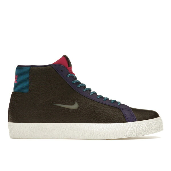 Nike ナイキ メンズ スニーカー  【Nike Zoom Blazer Mid Premium SB Pacific Northwest】  大いさ US_8(26.0糎) Baroque Brown/Green Abyss/White 靴-スニーカー-メンズ靴