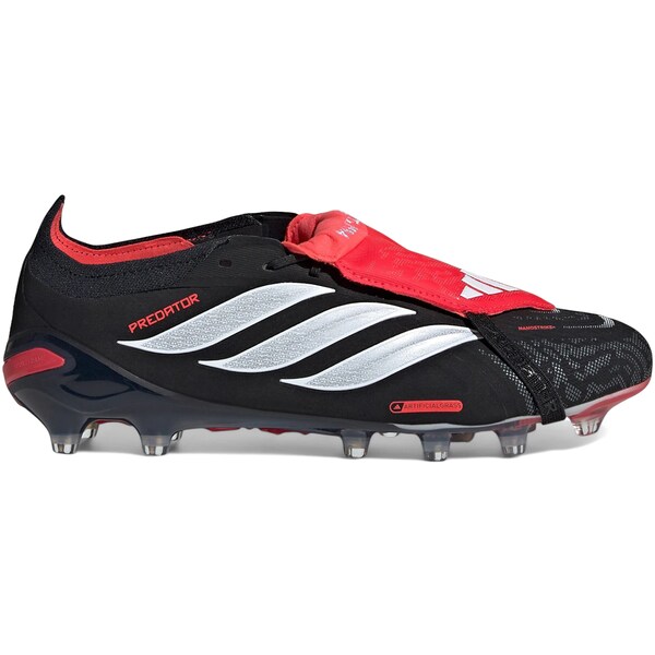adidas アディダス メンズ スニーカー  【adidas Predator Elite Fold-Over Tongue AG Black White Lucid Red】  サイズ US_5.5(23.5cm) Core Black/Cloud White/Lucid Red