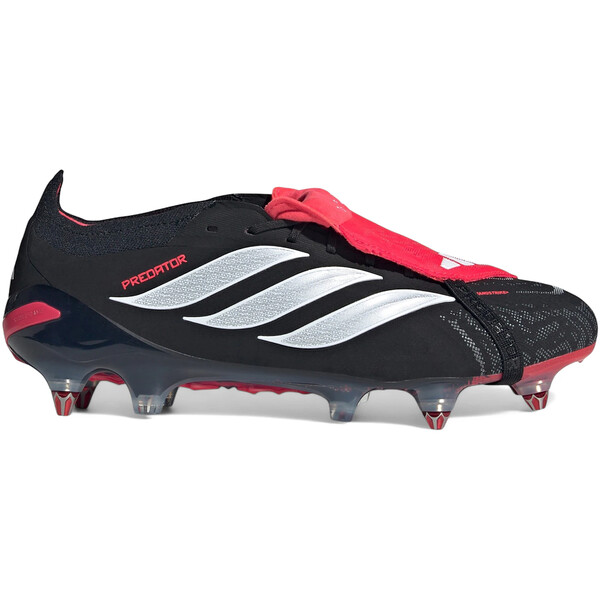 adidas アディダス メンズ スニーカー  【adidas Predator Elite Fold-Over Tongue SG Black White Lucid Red】  サイズ US_6(24.0cm) Core Black/Cloud White/Lucid Red