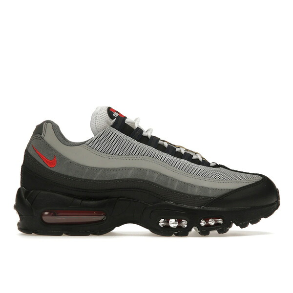 Nike ナイキ メンズ スニーカー  【Nike Air Max 95 Track Red Smoke Grey】  大きさ US_12(30.0糎) Black/Anthracite/Smoke Grey/Track Red