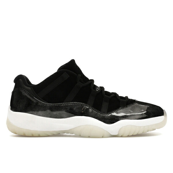 Jordan ジョーダン メンズ スニーカー  【Jordan 11 Retro Low Barons】  大きさ US_8.5(26.5糎) Black/Metallic Silver-White