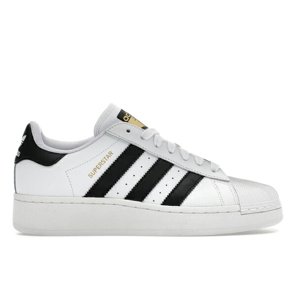 adidas アディダス メンズ スニーカー  【adidas Superstar XLG White Black】  大いさ US_11.5(29.5糎) Cloud White/Core Black/Gold Metallic 靴-スニーカー-メンズ靴