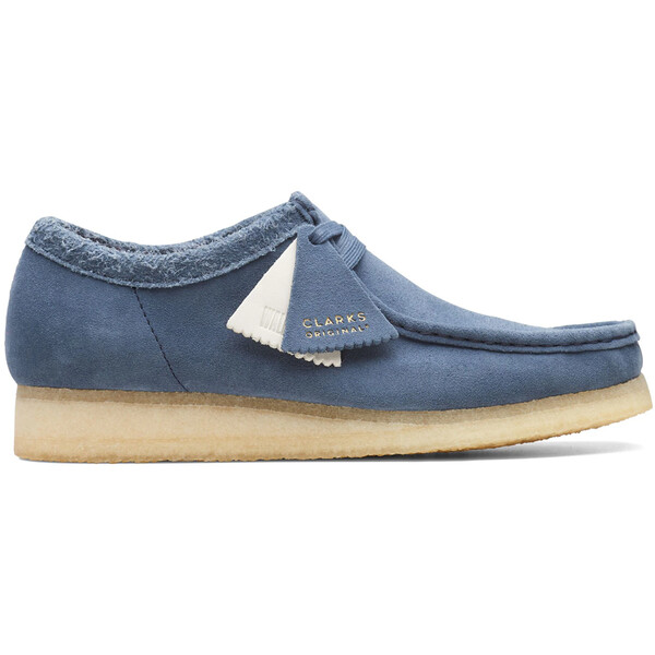 Clarks クラークス メンズ スニーカー  【Clarks Originals Wallabee Blue Suede】  大きさ US_11(29.0糎) Blue/Blue Suede