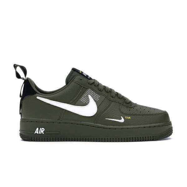 Nike ナイキ メンズ スニーカー  【Nike Air Force 1 Low Utility Olive Canvas】  サイズ US_12(30.0cm) Olive Canvas/Black-White-Tour Yellow