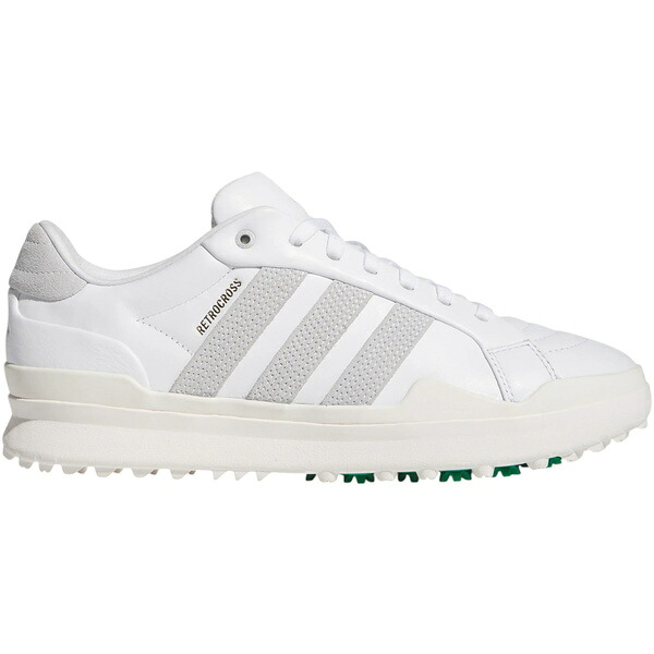 adidas アディダス メンズ スニーカー  【adidas Retrocross Gripmore Spikeless Golf White Dash Grey】  大いさ US_11(29.0糎) Cloud White/Dash Grey/Court Green 靴-メンズ靴-スニーカー