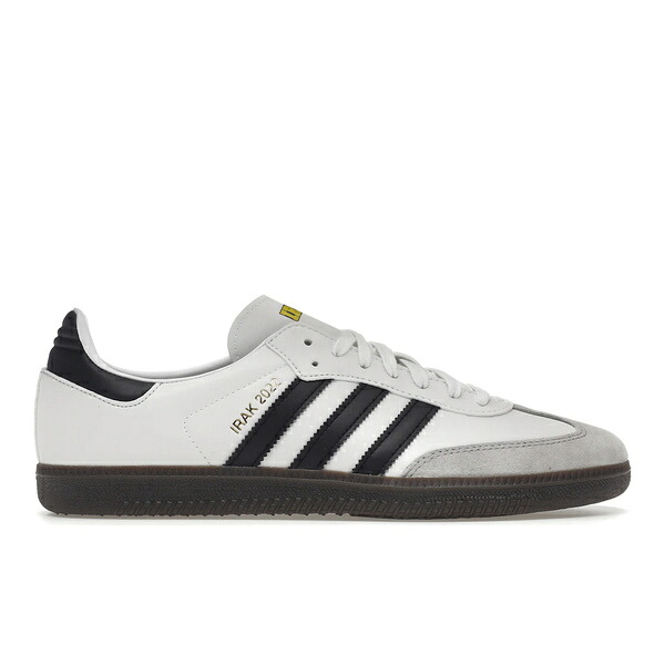 adidas アディダス メンズ スニーカー 【adidas Samba IRAK White】 サイズ US_8(26.0cm) Cloud White/Core Black/Gum｜asty