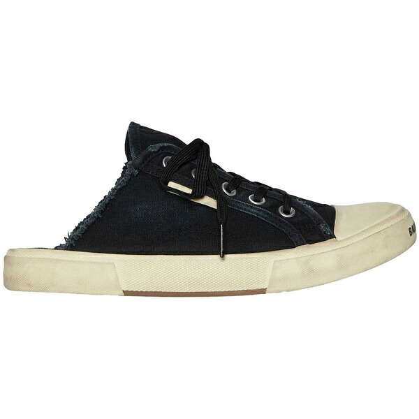 Balenciaga バレンシアガ メンズ スニーカー 【Balenciaga Paris Mule Black】 サイズ US_8(26.0cm) Black/White|asty