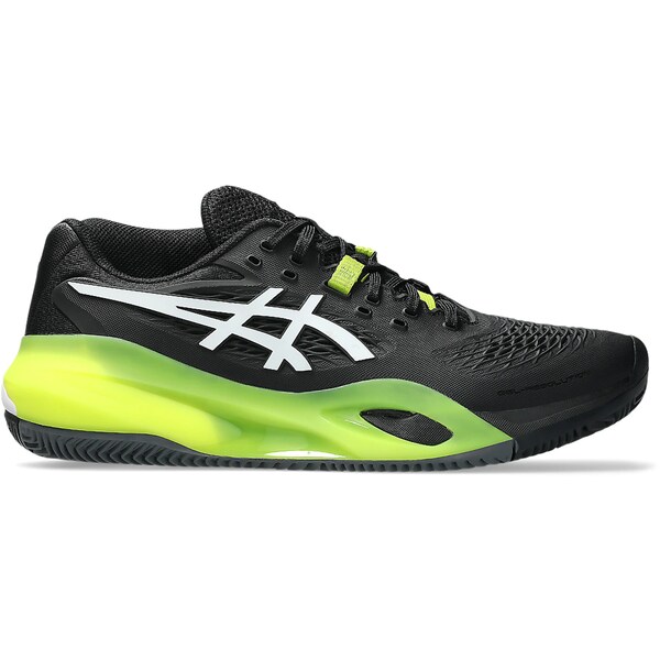 ASICS アシックス メンズ スニーカー  【ASICS Gel-Resolution X Clay Black White】  大いさ US_10.5(28.5糎) Black/White メンズ靴-靴