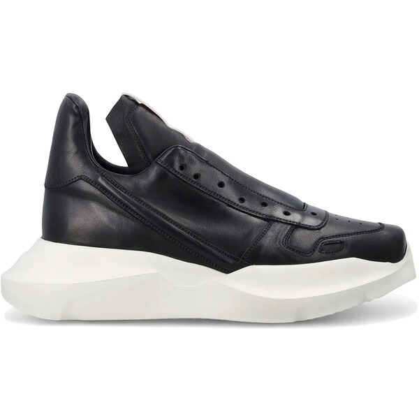 Rick Owens リックオウエンス メンズ スニーカー  【Rick Owens Temple Geth Runner Black Milk】  サイズ US_10(28.0cm) Black/Milk/Milk