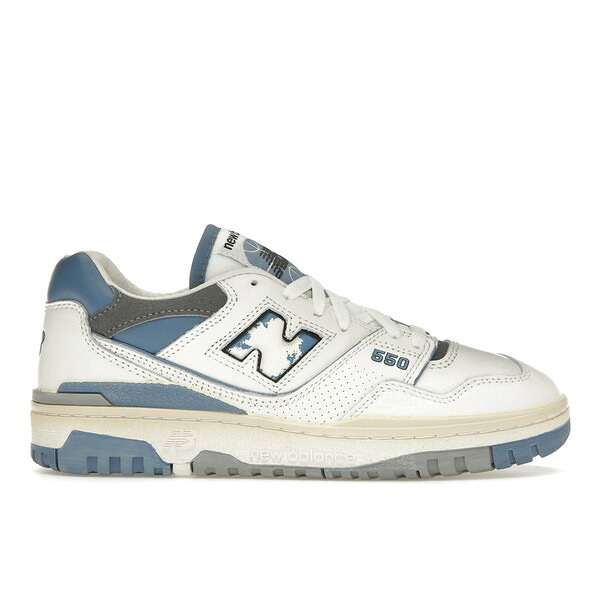 New Balance ニューバランス メンズ スニーカー 【New Balance 550 Vintage Pack Heron Blue】 サイズ US_M_4 Sea Salt/Heron Blue/Angora|asty