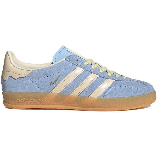 adidas アディダス メンズ スニーカー  【adidas Gazelle Indoor Light Blue Yellow Gum】  大いさ US_9(27.0糎) Light Blue/Off White 靴-スニーカー-メンズ靴