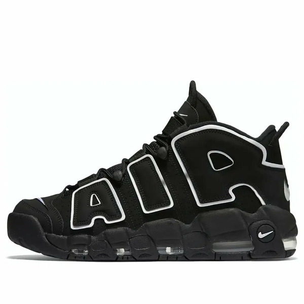 Nike ナイキ メンズ スニーカー  【Nike Air More Uptempo \u0027Black White\u0027 414962-002】  大きさ US_7.5(25.5糎)