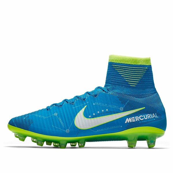 Nike ナイキ メンズ スニーカー 【Nike Mercurial Superfly 5 NJR Ag-Pro 'Light Blue Green' 921496-400】 サイズ US_8.5(26.5cm)｜asty