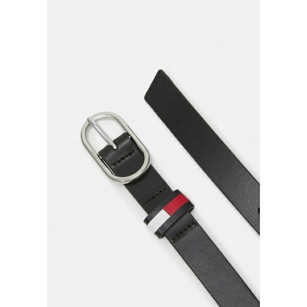 トミーヒルフィガー ベルト レディース アクセサリー OVAL BELT - Belt - black 4mwPJZL57m, レディースファッション  - centralcampo.com.br