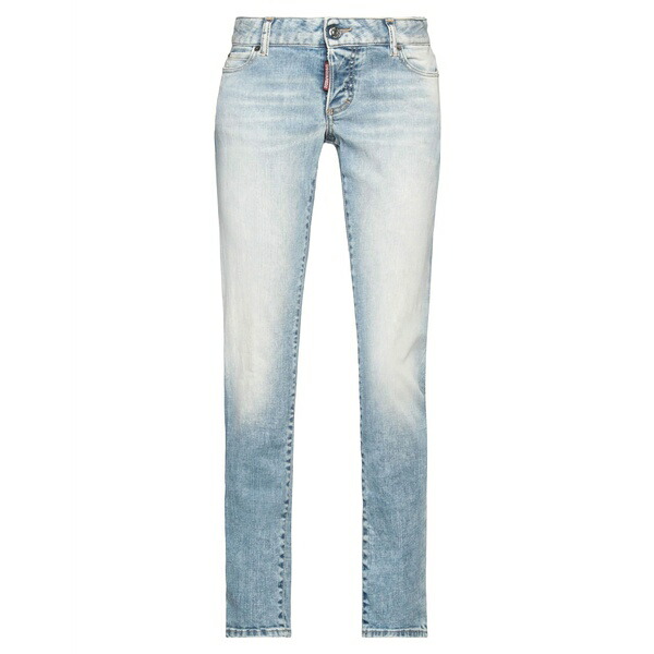 【送料無料】 ディースクエアード レディース デニムパンツ ボトムス Jeans Blue|asty