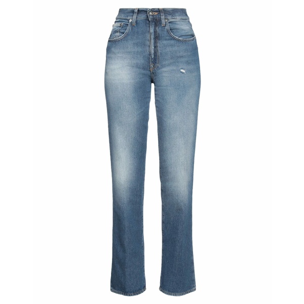 【送料無料】 プラス・ピープル レディース デニムパンツ ボトムス Jeans Blue|asty