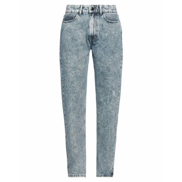 【送料無料】 セミクチュール レディース デニムパンツ ボトムス Jeans Blue|asty