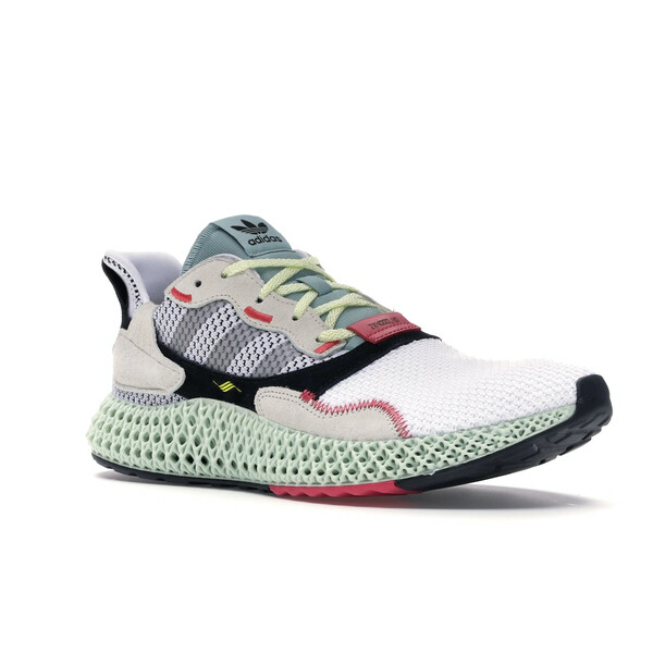 シルバーピーチ adidas アディダス ランニング スニーカー adidas Futurecraft 4D 【US_6(24.0cm) 】 Chalk  White 通販