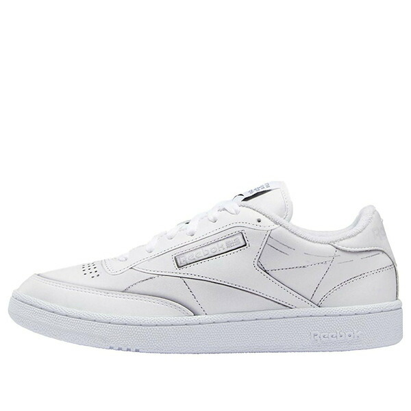 Reebok リーボック メンズ スニーカー 【Reebok Maison Margiela x Club C 'White' H02407】 サイズ US_9(27.0cm)｜asty