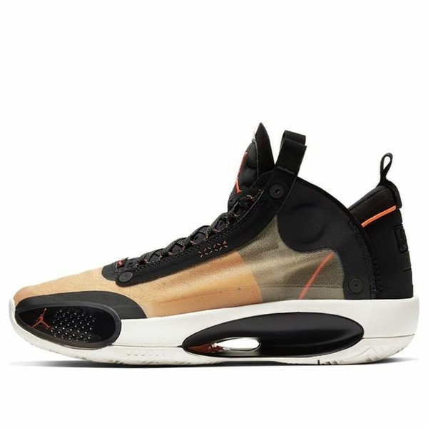 Air Jordan ジョーダン メンズ スニーカー  【Air Jordan 34 PF \u0027Amber Rise\u0027 BQ3381-800】  大いさ US_7(25.0糎) スニーカー-靴