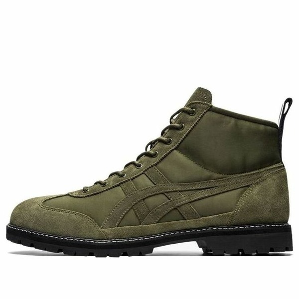 Onitsuka Tiger オニツカタイガー メンズ スニーカー 【Onitsuka Tiger Rinkan Boot 'Olive Green' 1183B514-300】 サイズ US_12(30.0cm)|asty