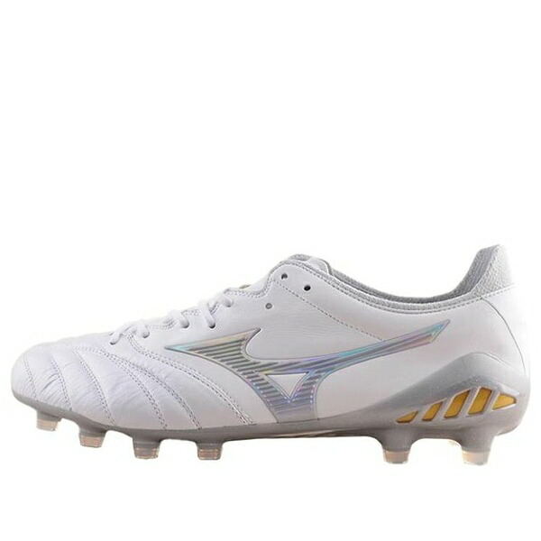 Mizuno ミズノ メンズ スニーカー 【Mizuno Morelia Neo3 III Japan Soccer Cleats 'White Grey' P1GA238004】 サイズ US_7(25.0cm)｜asty
